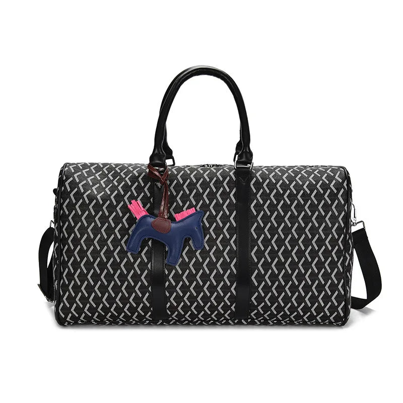 The Luxe Pattern Travel Duffel