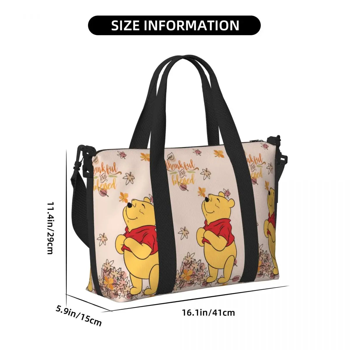 Honey Vibes Duffel- Classic Cartoon Edition