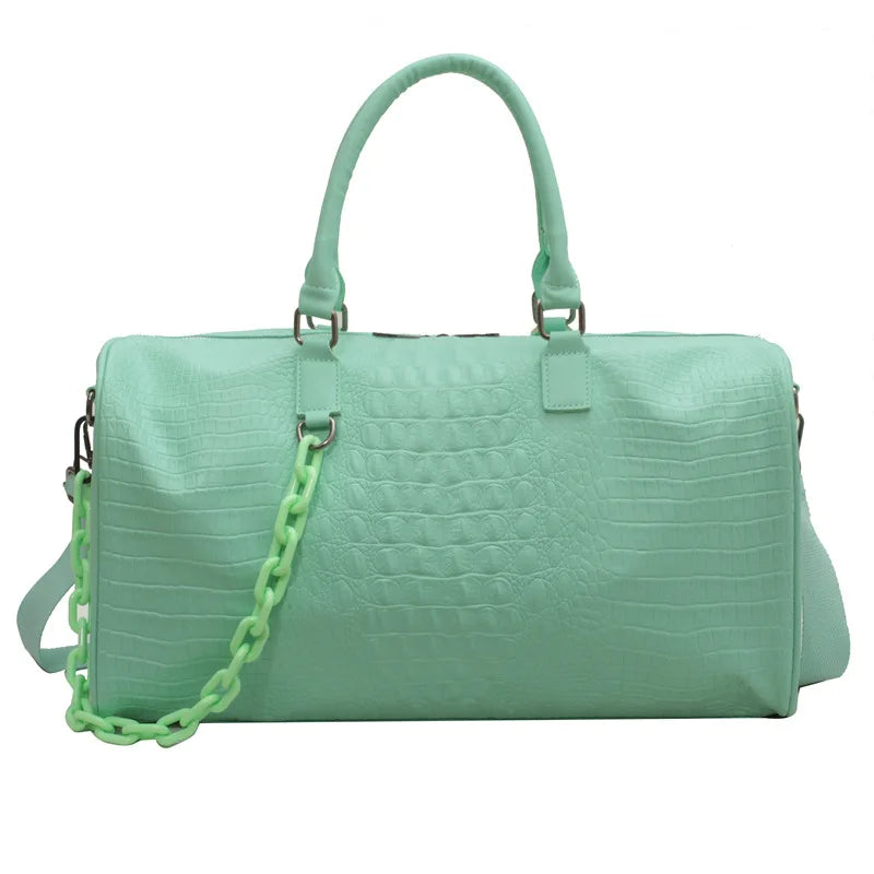 Croc Duffle- Weekender Bag