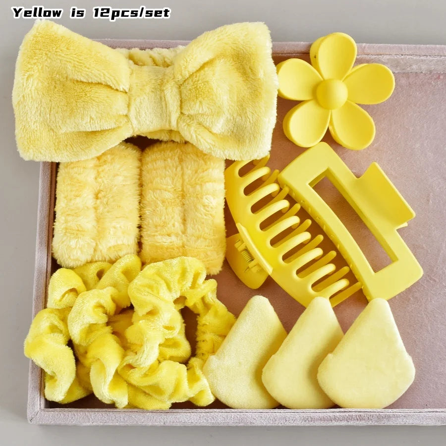 Glam Girl Hair & Spa Set β 12-Piece Beauty Essential Kit