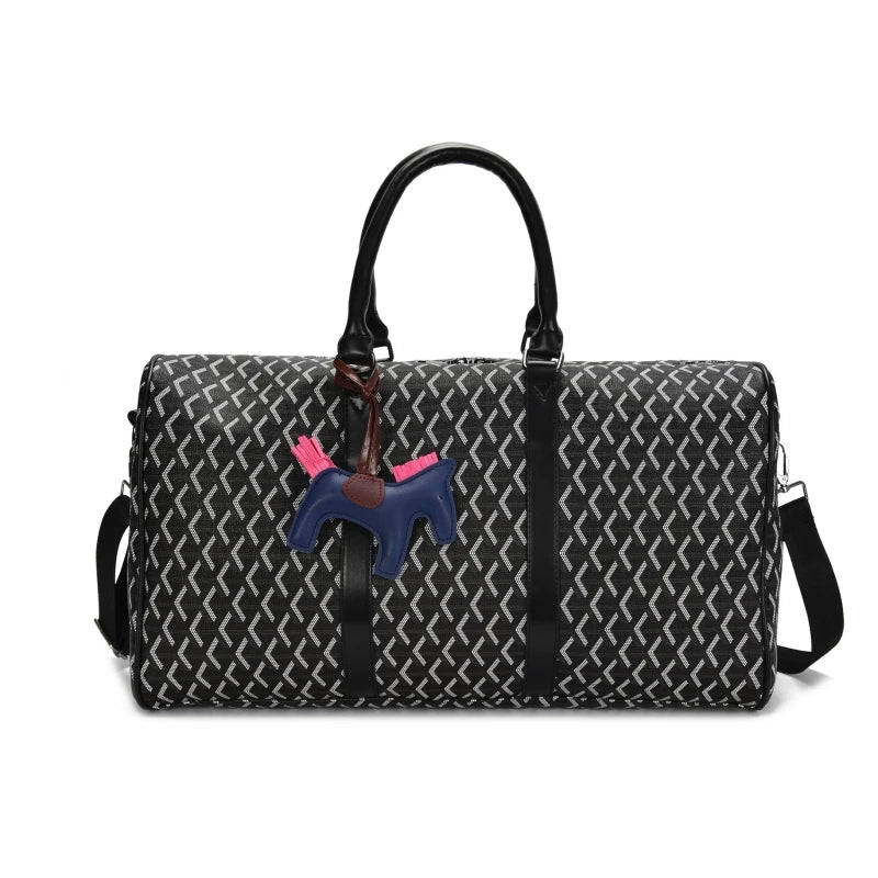 The Luxe Pattern Travel Duffel
