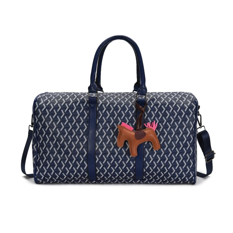 The Luxe Pattern Travel Duffel