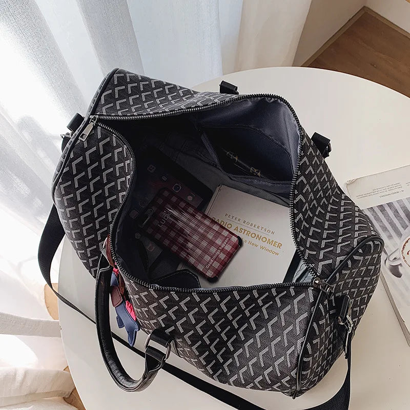 The Luxe Pattern Travel Duffel