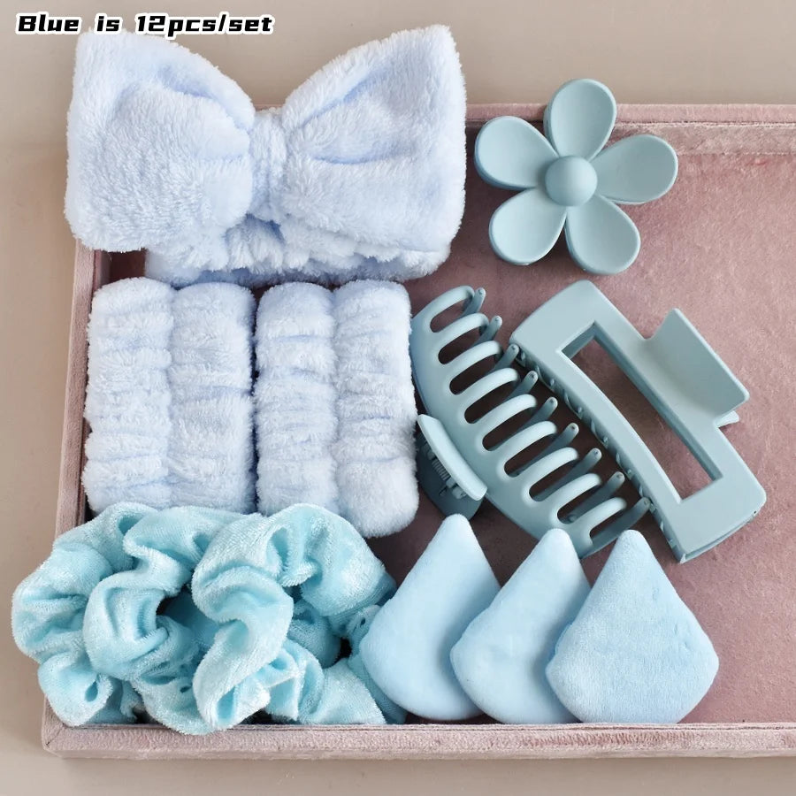 Glam Girl Hair & Spa Set β 12-Piece Beauty Essential Kit