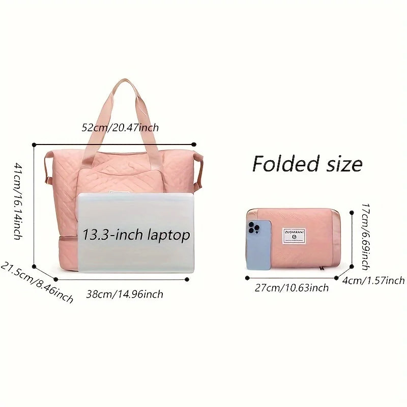 The Jetset Quilted Tote