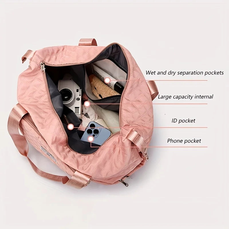 The Jetset Quilted Tote