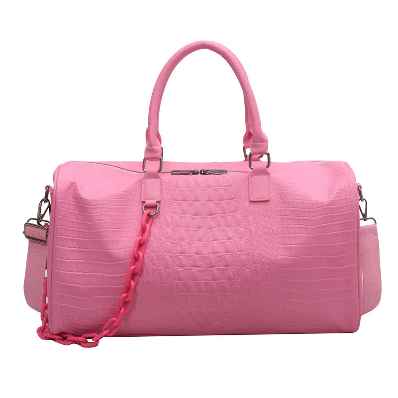 Croc Duffle- Weekender Bag
