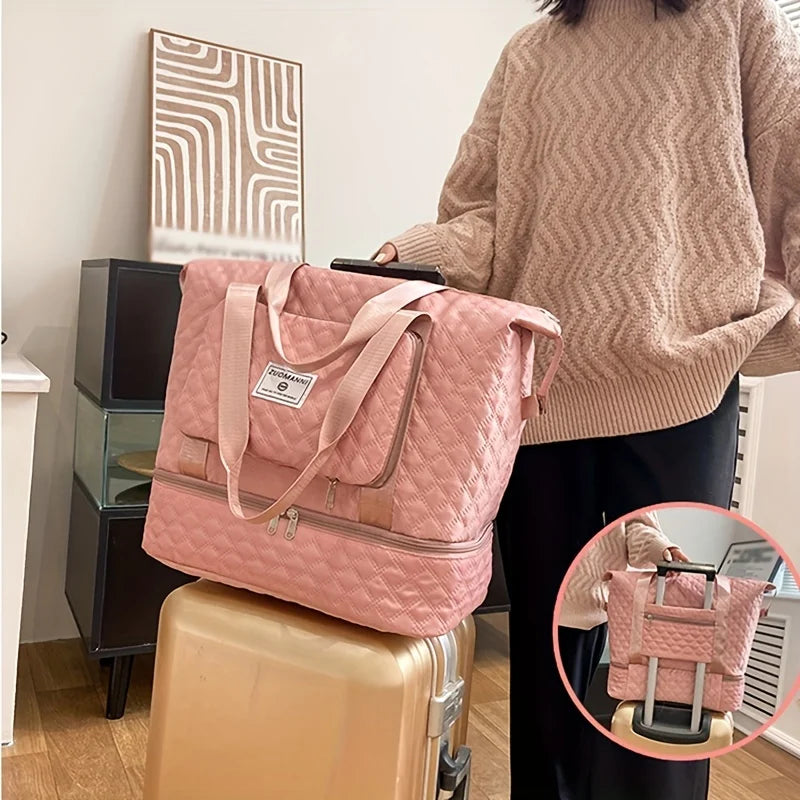 The Jetset Quilted Tote