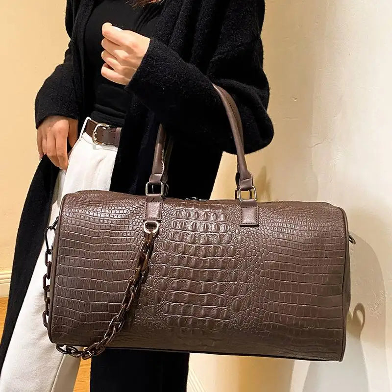 Croc Duffle- Weekender Bag