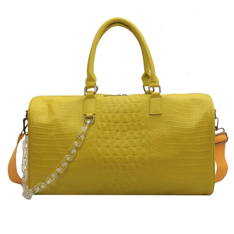 Croc Duffle- Weekender Bag