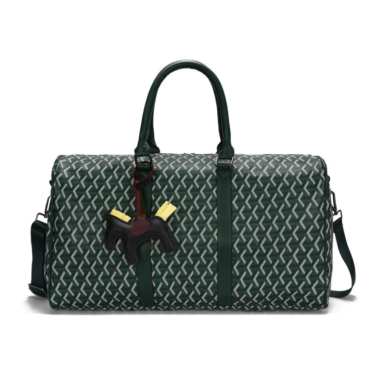 The Luxe Pattern Travel Duffel