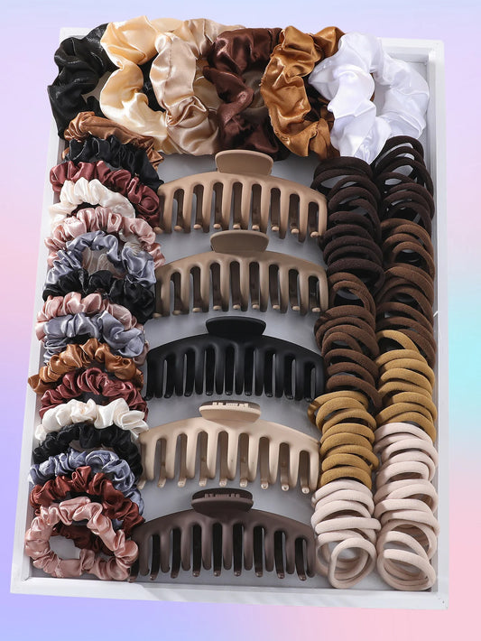 Neutral Queen Hair Set - 79 Pcs