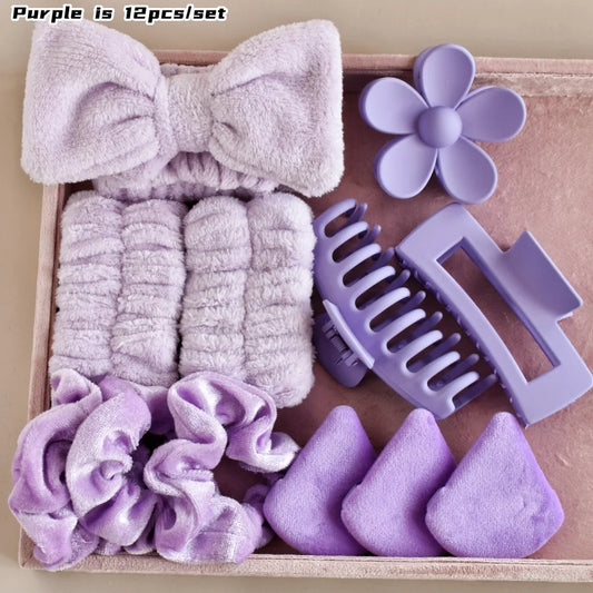 Glam Girl Hair & Spa Set – 12-Piece Beauty Essential Kit