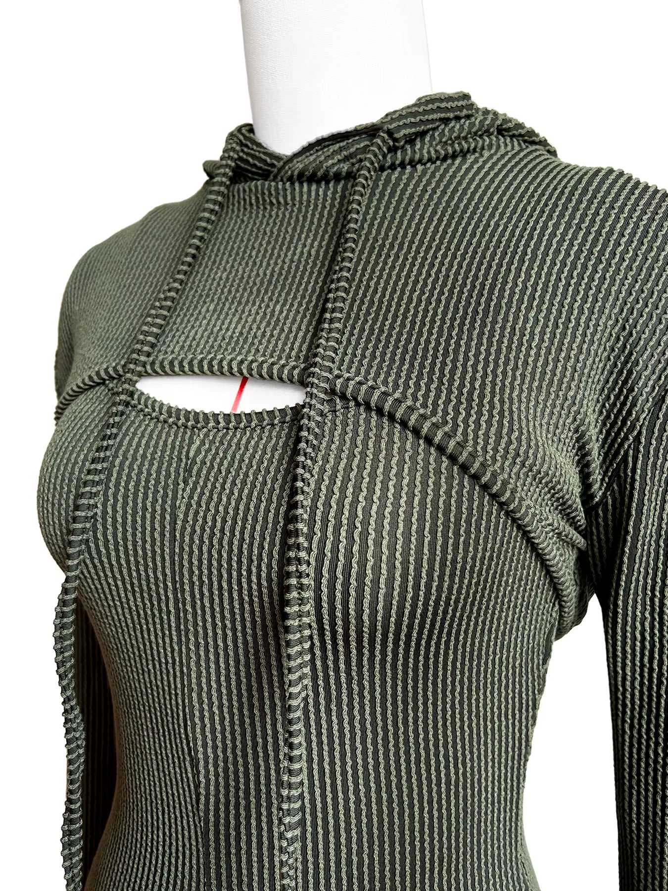Swagger 2 Piece: Long Sleeve Zip-Up Fitted Romper