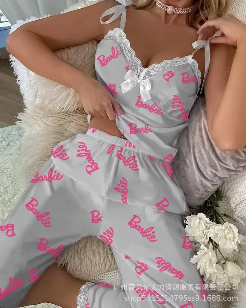 Barbie Pajamas 2-Piece Lace Sleepwear Set 