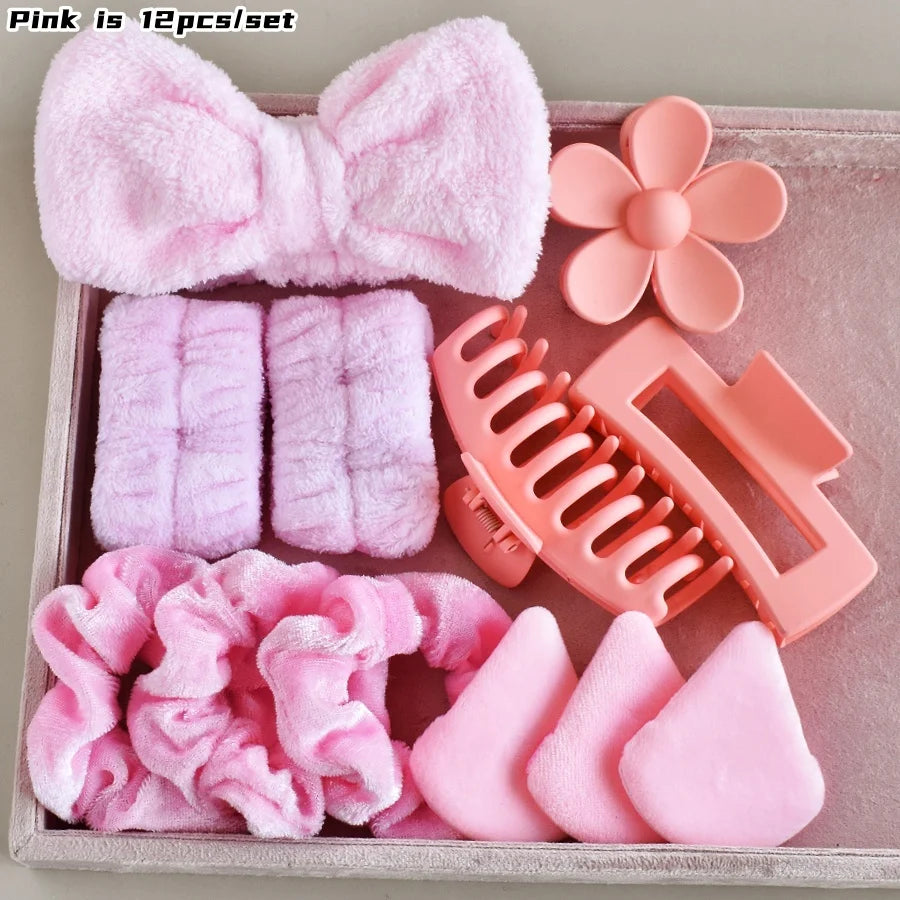 Glam Girl Hair & Spa Set – 12-Piece Beauty Essential Kit